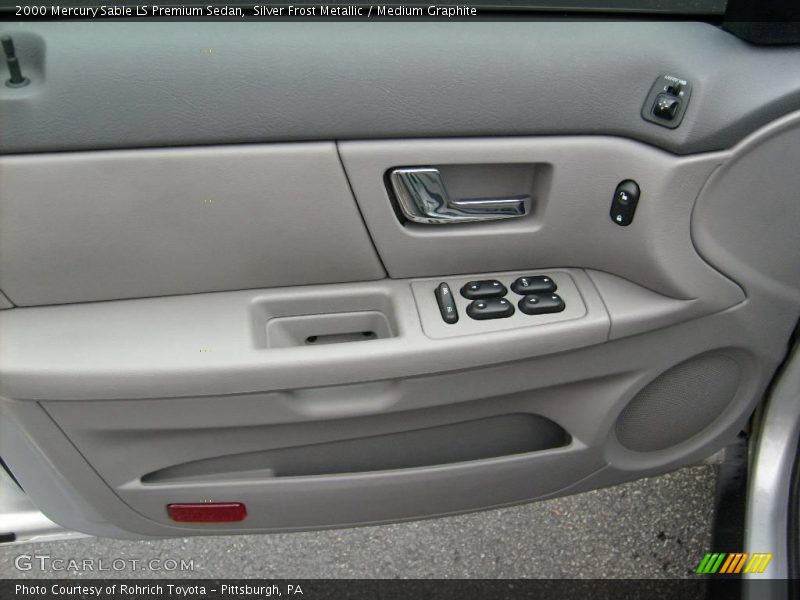 Silver Frost Metallic / Medium Graphite 2000 Mercury Sable LS Premium Sedan