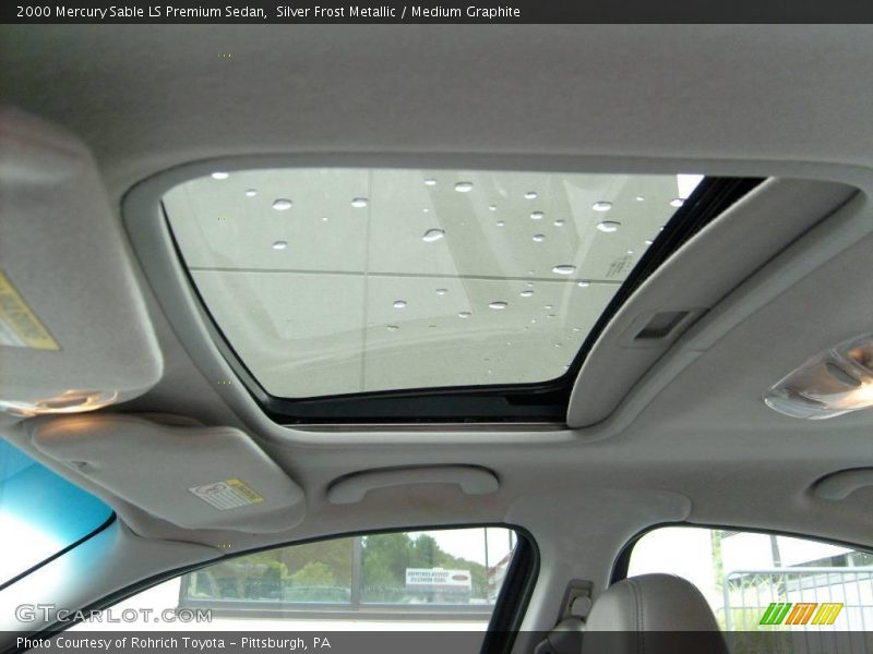 Silver Frost Metallic / Medium Graphite 2000 Mercury Sable LS Premium Sedan