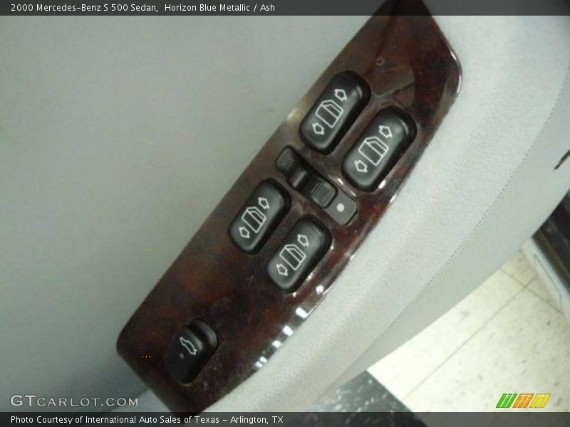 Horizon Blue Metallic / Ash 2000 Mercedes-Benz S 500 Sedan