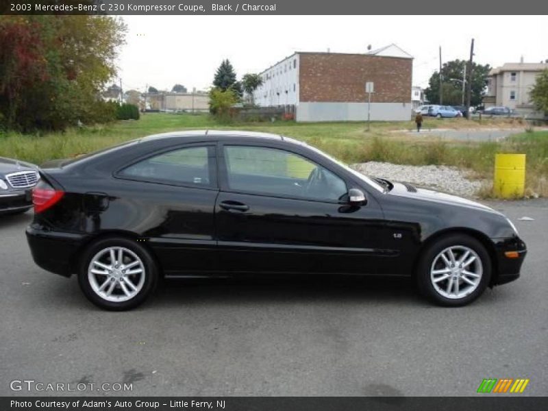 Black / Charcoal 2003 Mercedes-Benz C 230 Kompressor Coupe