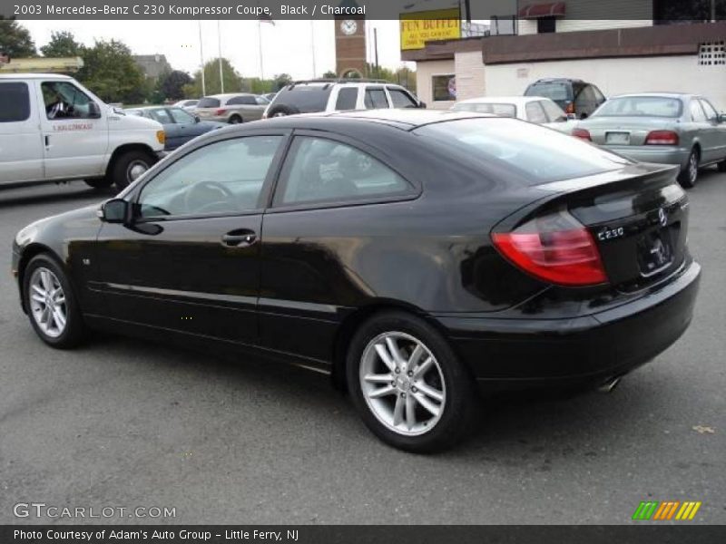 Black / Charcoal 2003 Mercedes-Benz C 230 Kompressor Coupe