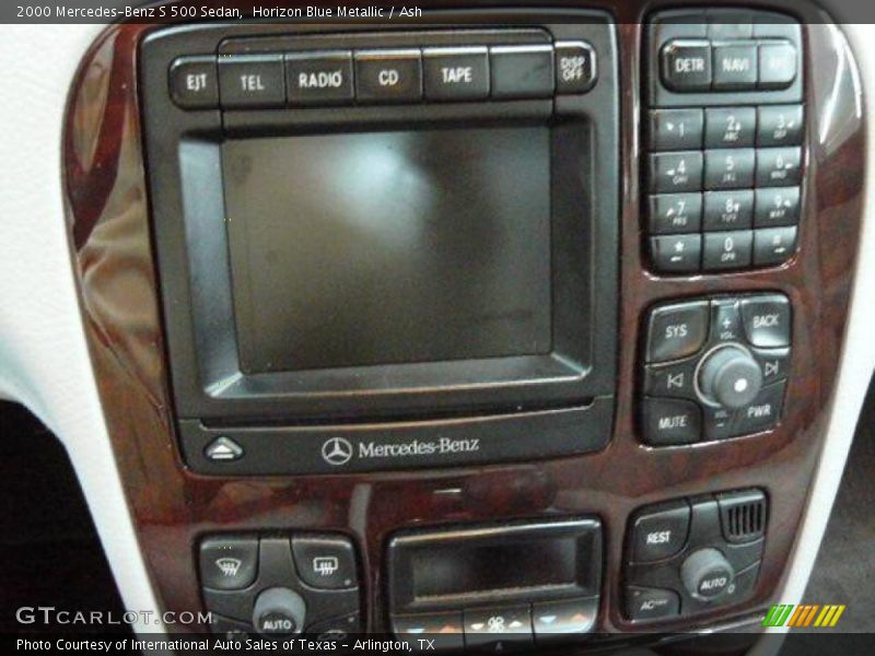 Horizon Blue Metallic / Ash 2000 Mercedes-Benz S 500 Sedan