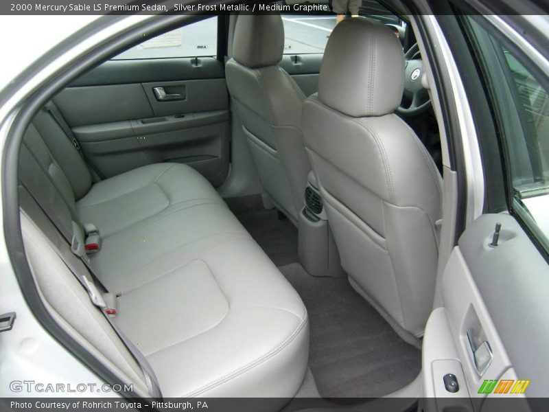 Silver Frost Metallic / Medium Graphite 2000 Mercury Sable LS Premium Sedan