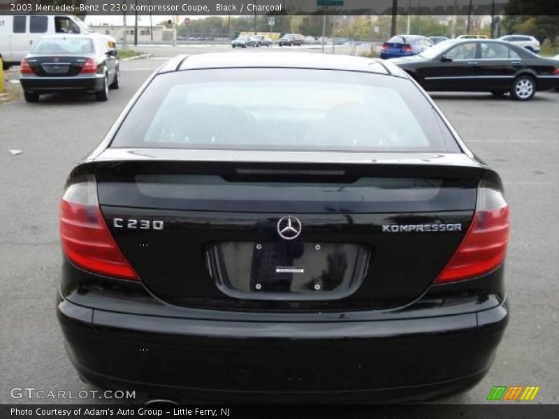 Black / Charcoal 2003 Mercedes-Benz C 230 Kompressor Coupe