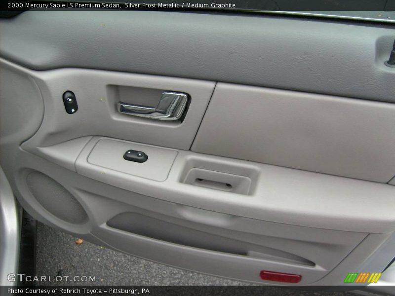 Silver Frost Metallic / Medium Graphite 2000 Mercury Sable LS Premium Sedan