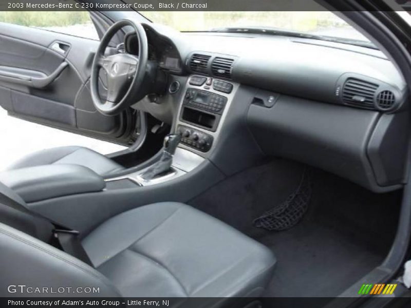 Black / Charcoal 2003 Mercedes-Benz C 230 Kompressor Coupe