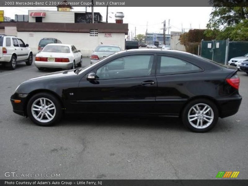 Black / Charcoal 2003 Mercedes-Benz C 230 Kompressor Coupe