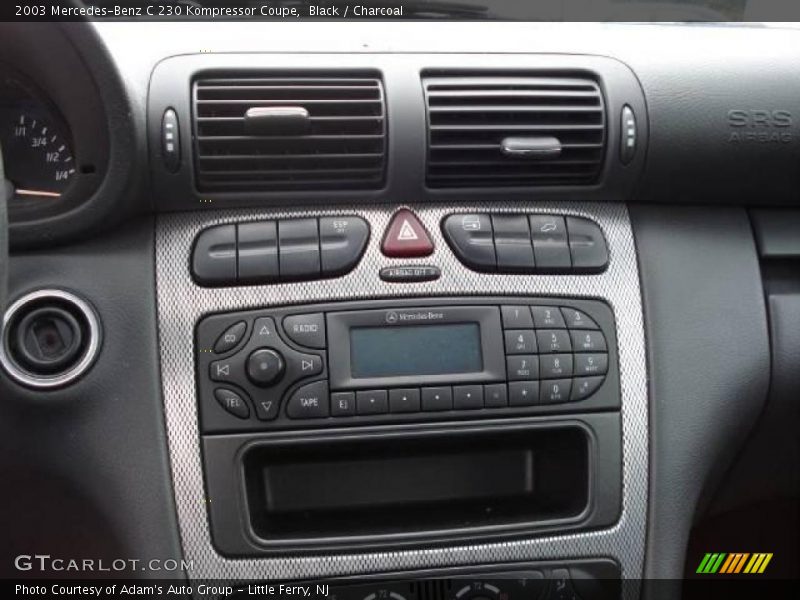 Black / Charcoal 2003 Mercedes-Benz C 230 Kompressor Coupe