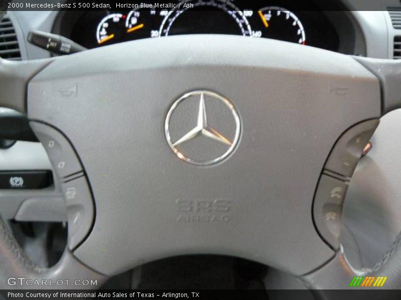 Horizon Blue Metallic / Ash 2000 Mercedes-Benz S 500 Sedan