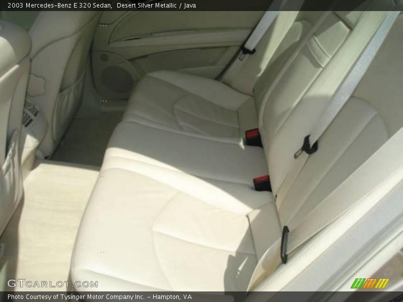 Desert Silver Metallic / Java 2003 Mercedes-Benz E 320 Sedan