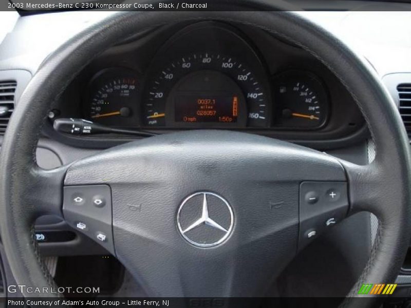 Black / Charcoal 2003 Mercedes-Benz C 230 Kompressor Coupe