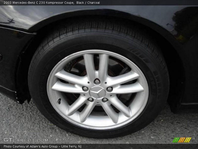 Black / Charcoal 2003 Mercedes-Benz C 230 Kompressor Coupe