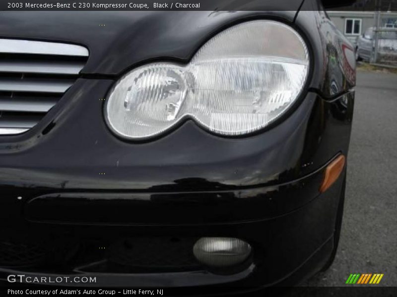 Black / Charcoal 2003 Mercedes-Benz C 230 Kompressor Coupe