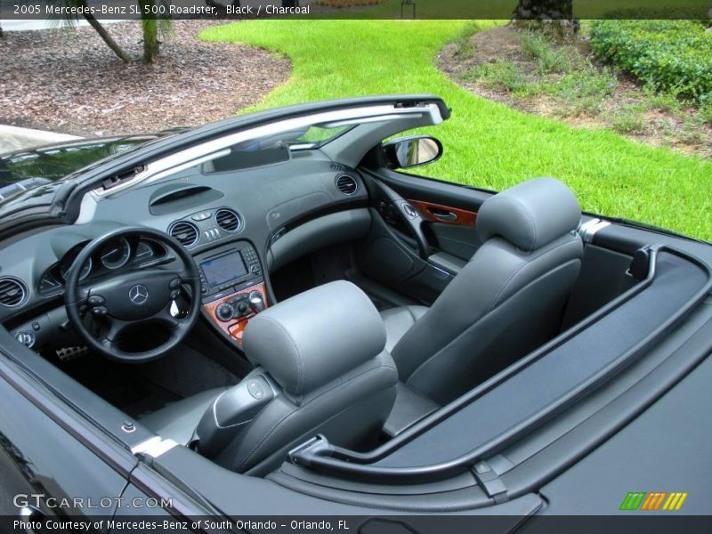 Black / Charcoal 2005 Mercedes-Benz SL 500 Roadster