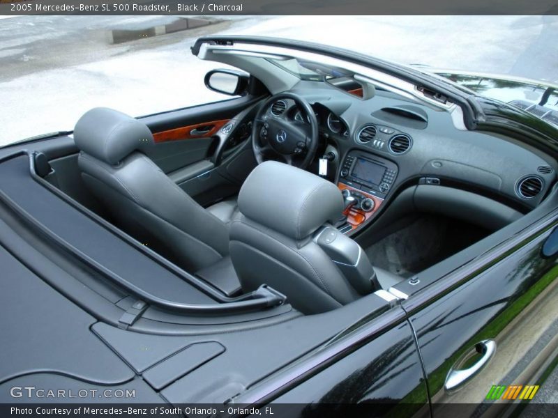 Black / Charcoal 2005 Mercedes-Benz SL 500 Roadster