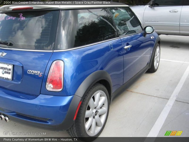 Hyper Blue Metallic / Space Gray/Panther Black 2006 Mini Cooper S Hardtop