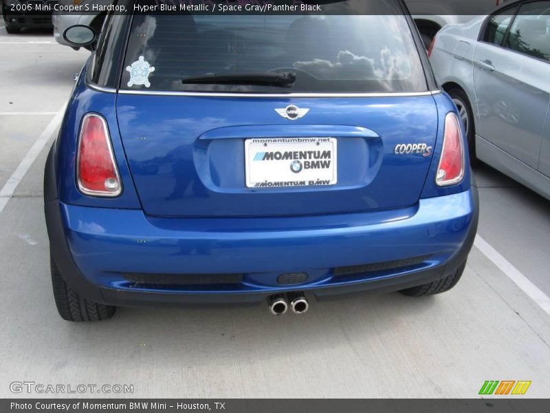 Hyper Blue Metallic / Space Gray/Panther Black 2006 Mini Cooper S Hardtop