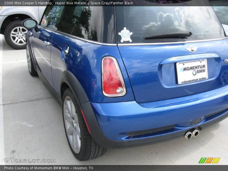 Hyper Blue Metallic / Space Gray/Panther Black 2006 Mini Cooper S Hardtop