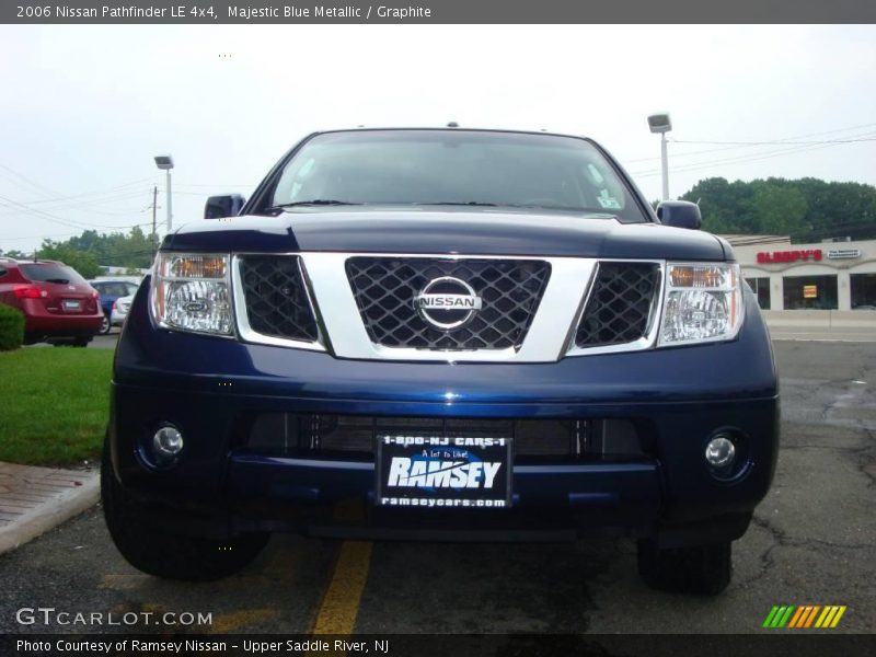 Majestic Blue Metallic / Graphite 2006 Nissan Pathfinder LE 4x4