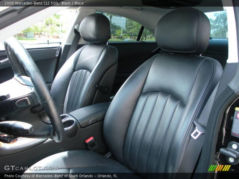 Black / Black 2006 Mercedes-Benz CLS 500