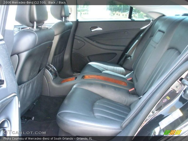 Black / Black 2006 Mercedes-Benz CLS 500