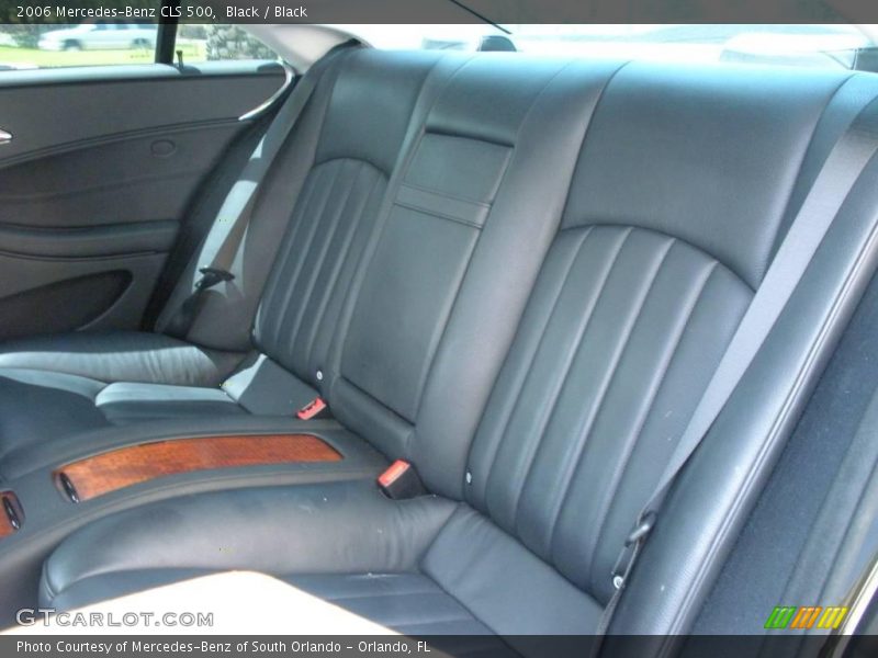 Black / Black 2006 Mercedes-Benz CLS 500