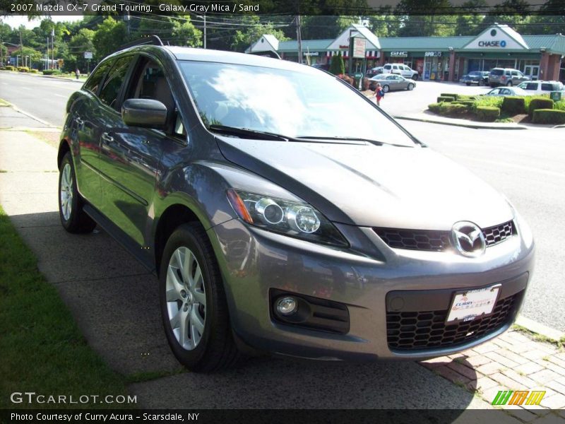 Galaxy Gray Mica / Sand 2007 Mazda CX-7 Grand Touring