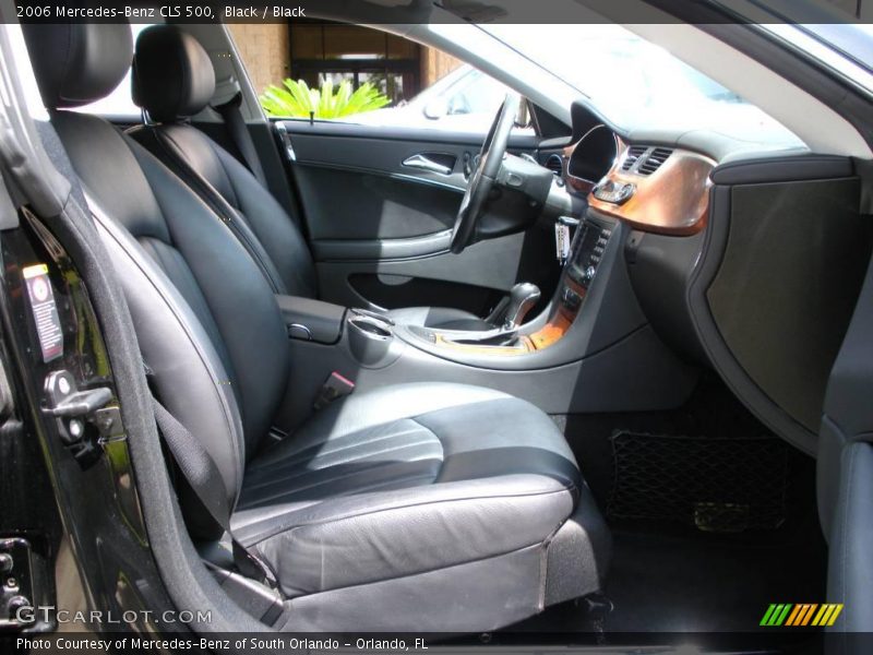 Black / Black 2006 Mercedes-Benz CLS 500