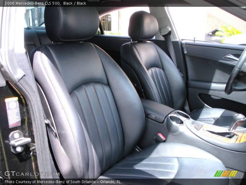 Black / Black 2006 Mercedes-Benz CLS 500