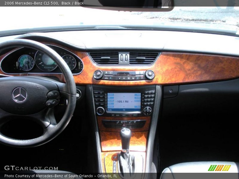 Black / Black 2006 Mercedes-Benz CLS 500