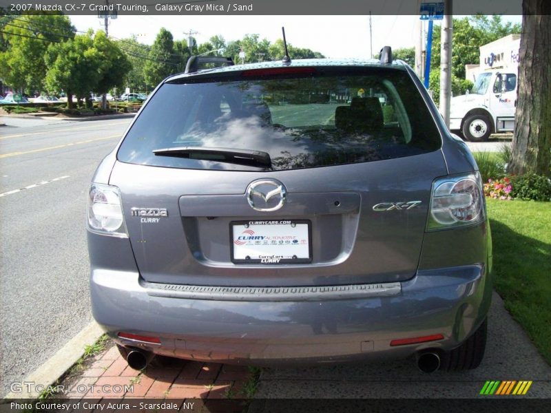 Galaxy Gray Mica / Sand 2007 Mazda CX-7 Grand Touring