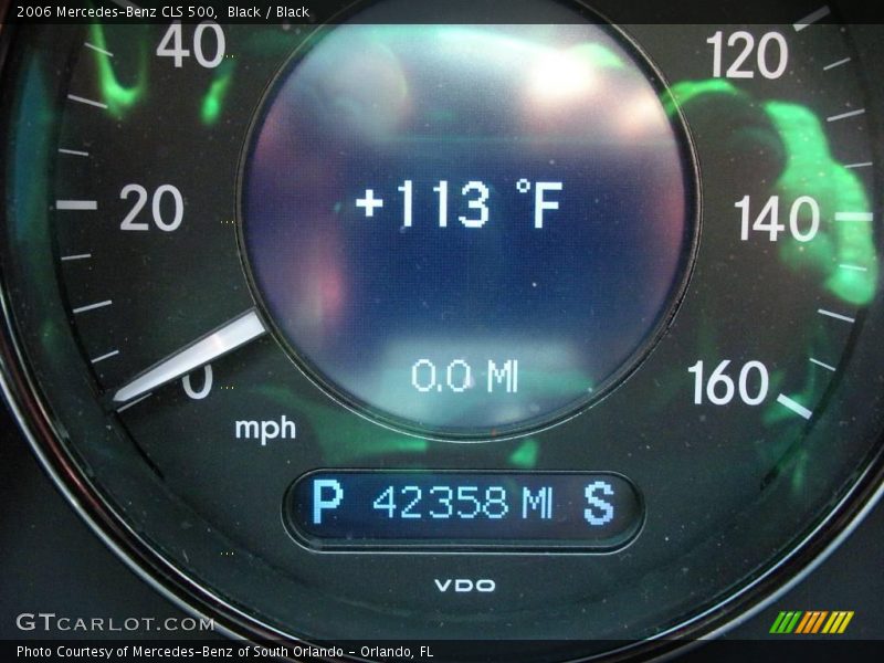 Black / Black 2006 Mercedes-Benz CLS 500
