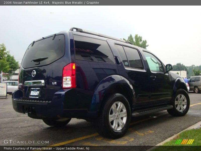 Majestic Blue Metallic / Graphite 2006 Nissan Pathfinder LE 4x4