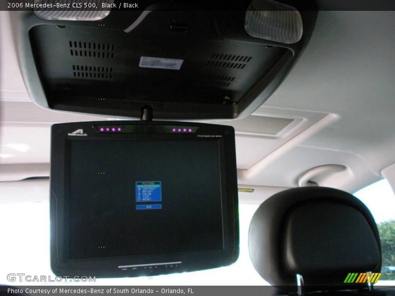 Black / Black 2006 Mercedes-Benz CLS 500
