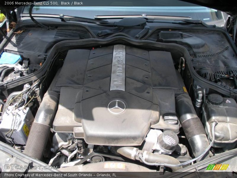 Black / Black 2006 Mercedes-Benz CLS 500
