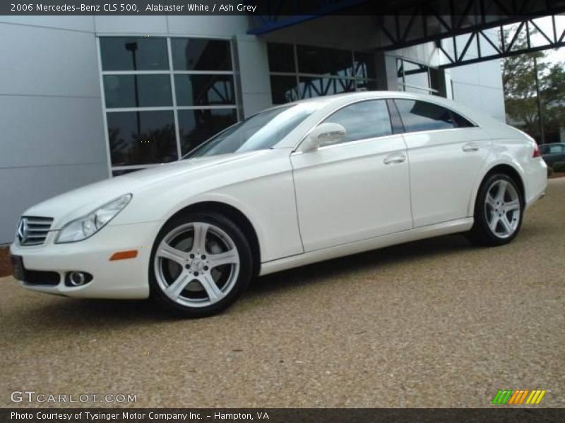 Alabaster White / Ash Grey 2006 Mercedes-Benz CLS 500