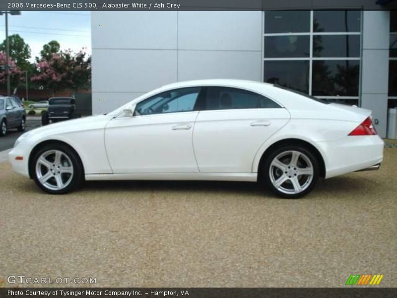 Alabaster White / Ash Grey 2006 Mercedes-Benz CLS 500