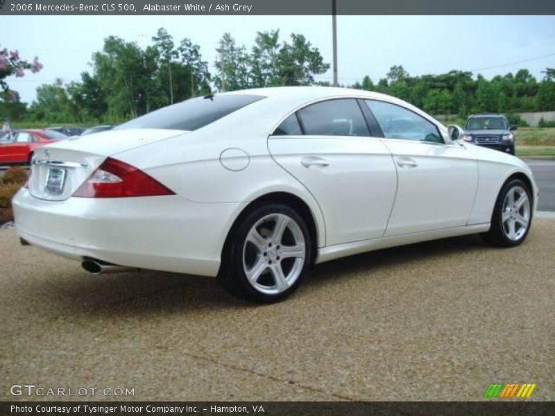 Alabaster White / Ash Grey 2006 Mercedes-Benz CLS 500