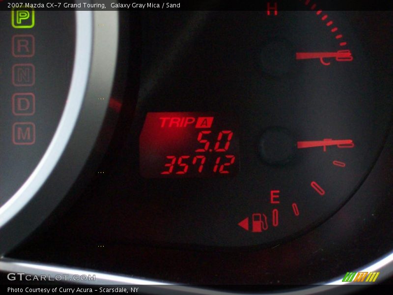 Galaxy Gray Mica / Sand 2007 Mazda CX-7 Grand Touring