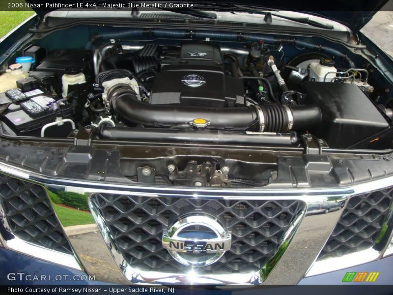 Majestic Blue Metallic / Graphite 2006 Nissan Pathfinder LE 4x4
