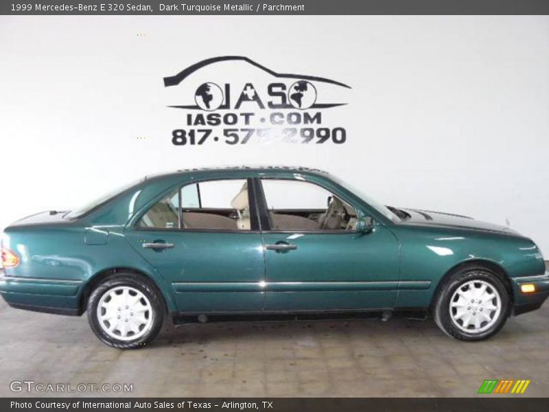 Dark Turquoise Metallic / Parchment 1999 Mercedes-Benz E 320 Sedan