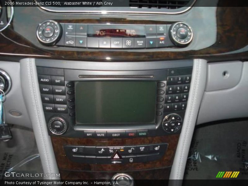 Alabaster White / Ash Grey 2006 Mercedes-Benz CLS 500