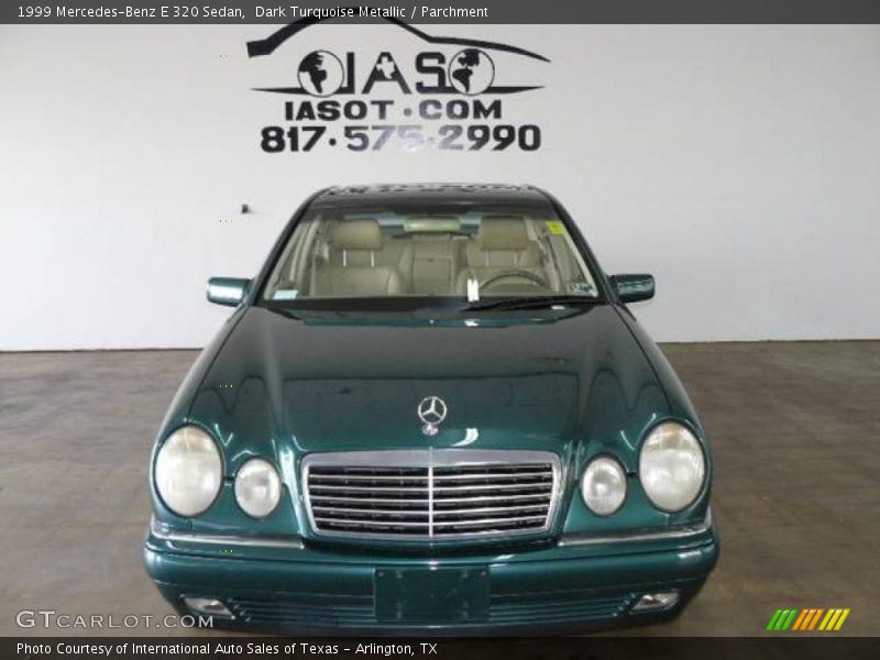 Dark Turquoise Metallic / Parchment 1999 Mercedes-Benz E 320 Sedan