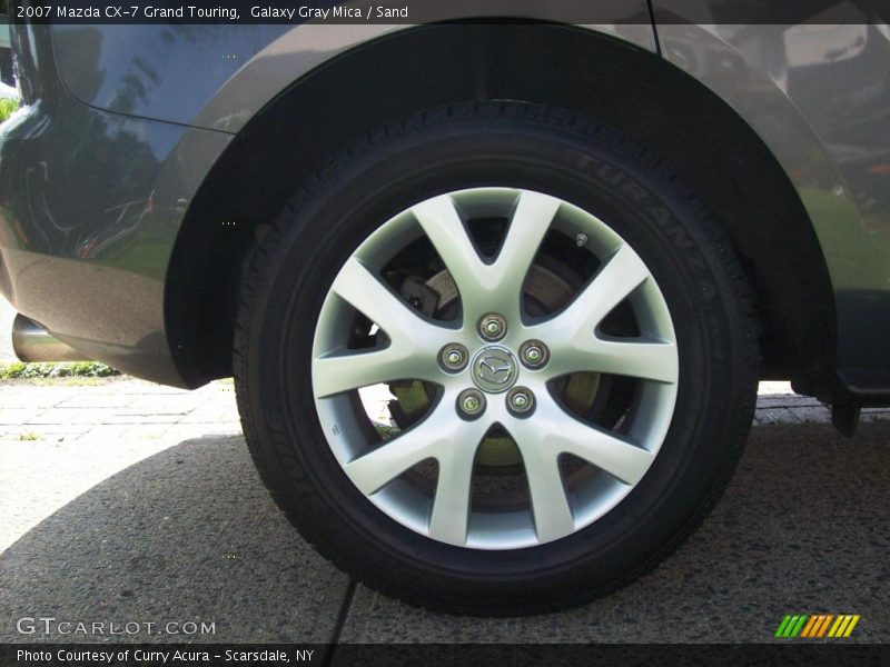 Galaxy Gray Mica / Sand 2007 Mazda CX-7 Grand Touring