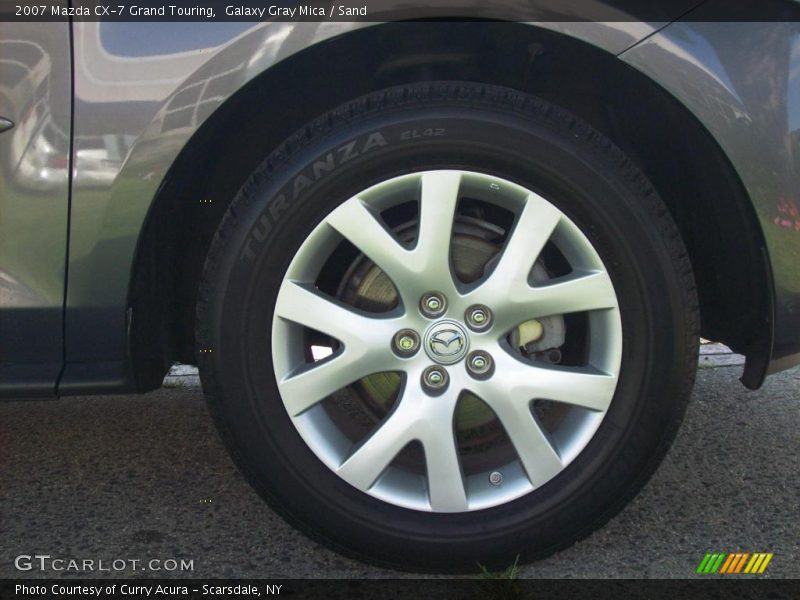 Galaxy Gray Mica / Sand 2007 Mazda CX-7 Grand Touring