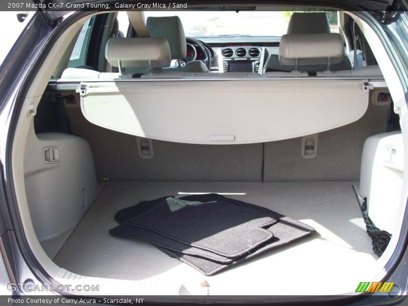 Galaxy Gray Mica / Sand 2007 Mazda CX-7 Grand Touring