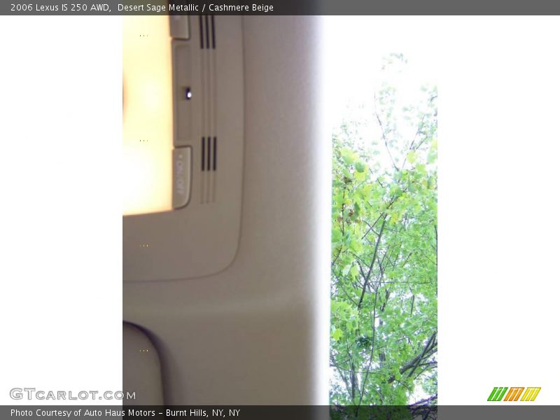 Desert Sage Metallic / Cashmere Beige 2006 Lexus IS 250 AWD