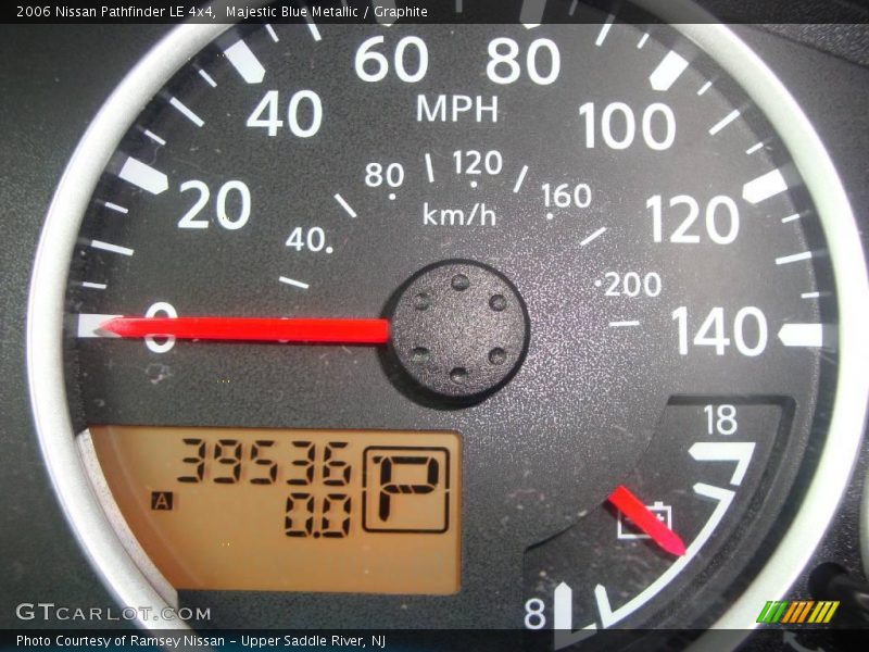 Majestic Blue Metallic / Graphite 2006 Nissan Pathfinder LE 4x4