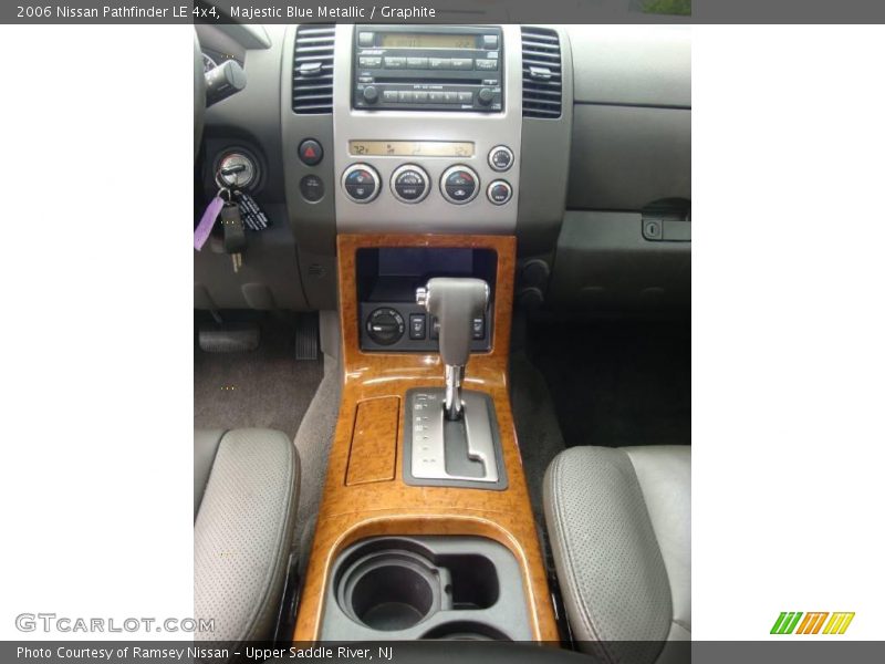 Majestic Blue Metallic / Graphite 2006 Nissan Pathfinder LE 4x4