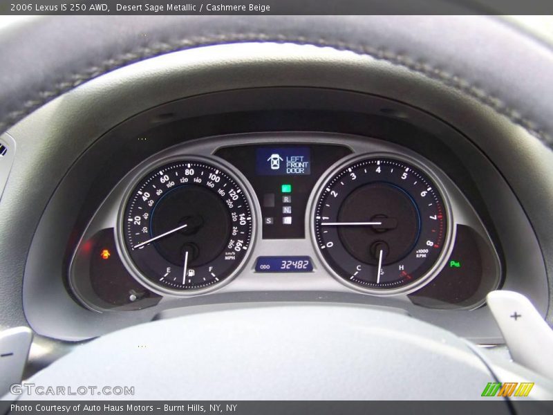 Desert Sage Metallic / Cashmere Beige 2006 Lexus IS 250 AWD